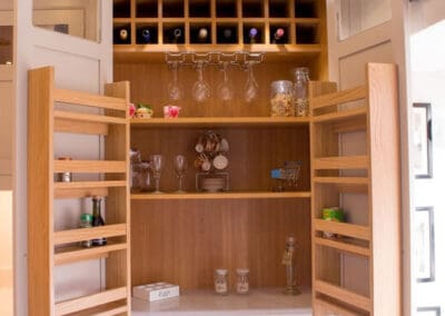 pantry utility room storage cabinet Mangan Woodcraft furniture design ()